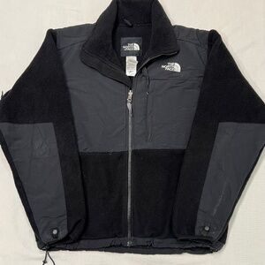 The North Face Black Denali Jacket Womens Medium Winter Fleece Coat